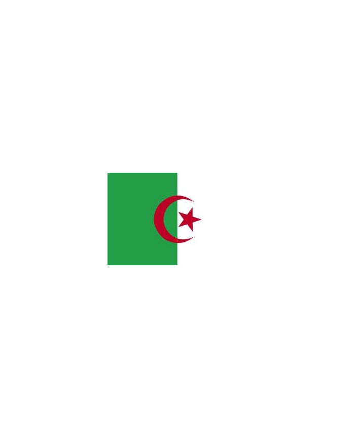 Drapeau d'Algérie - Mon Drapeau