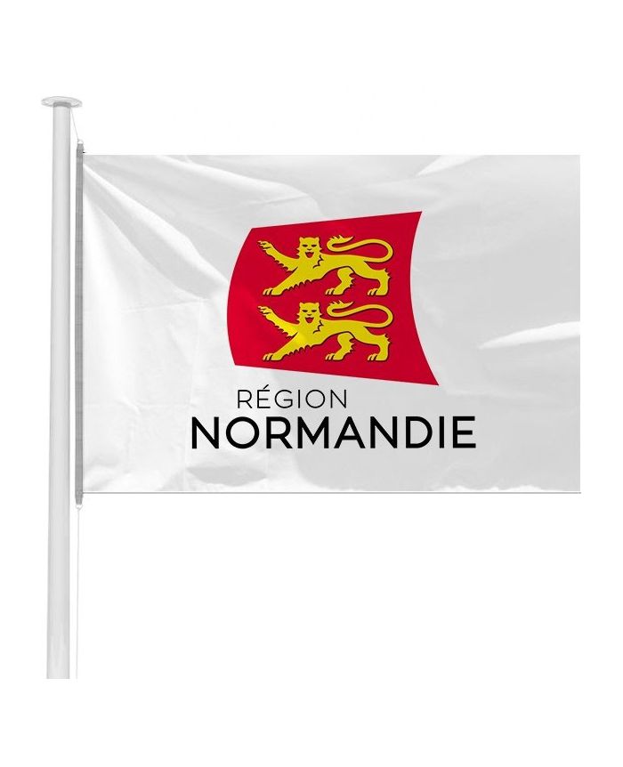 Autocollant drapeau de la Normandie