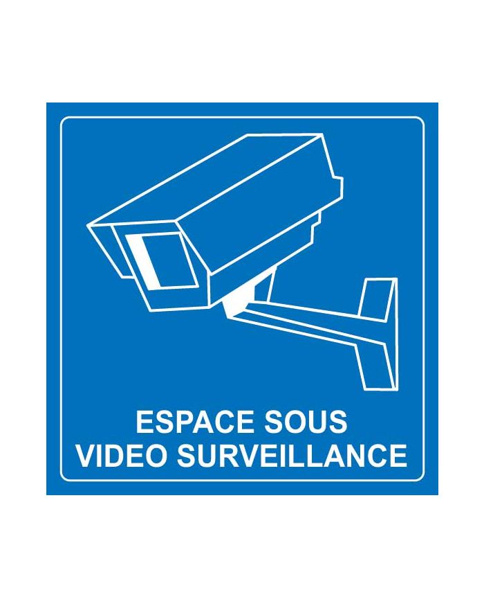 Espace sous surveillance vidéo