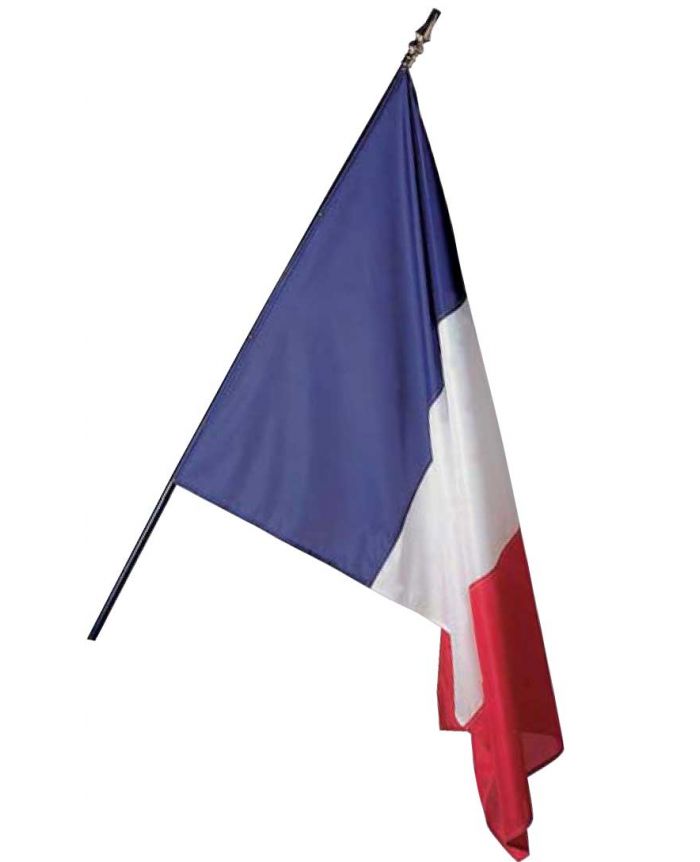 Drapeau autocollant France 10 x 15 cm - drapeaux autocollants : Promociel