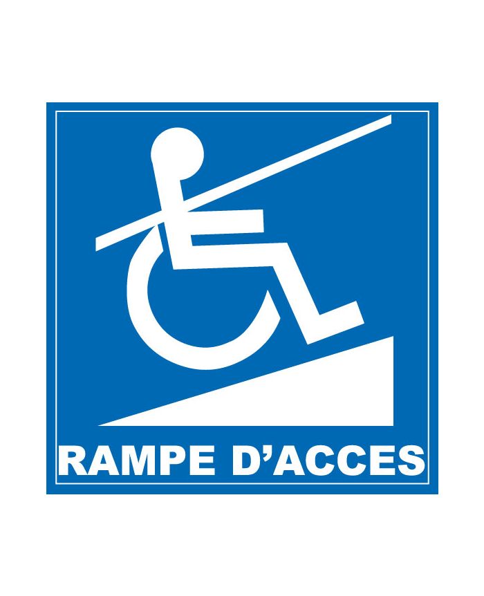 Rampe d'accès handicapé