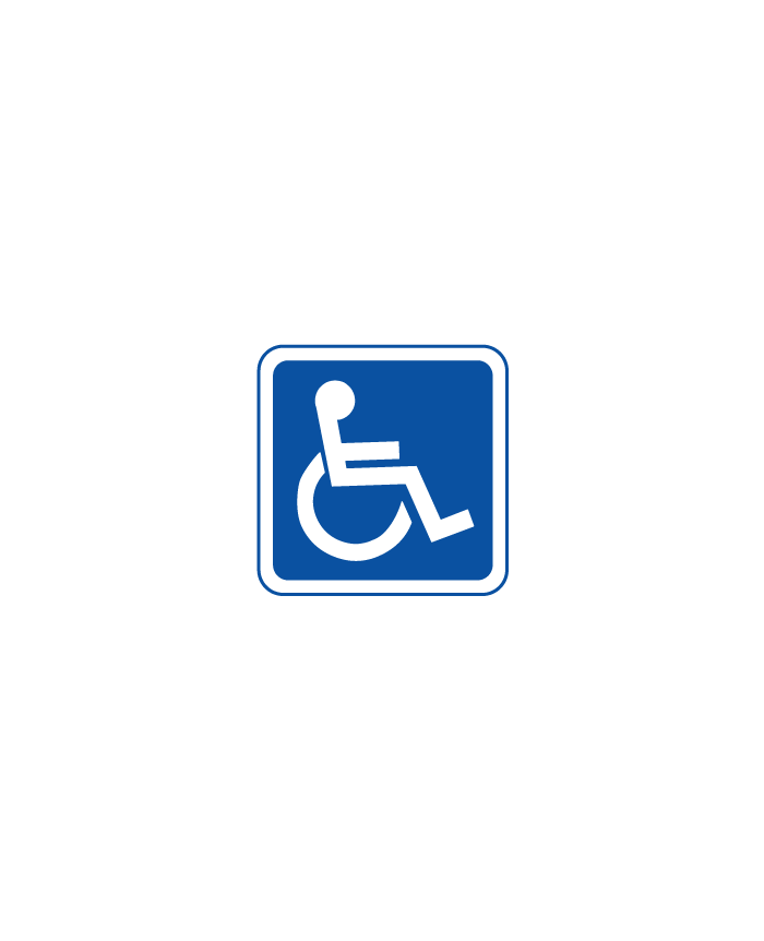 Avis et commentaires de Autocollant pictogramme handicap pour