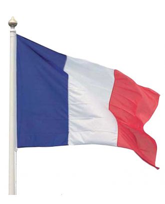Drapeau France 120 x 180 cm - véritable drapeau Français en tissu :  Promociel